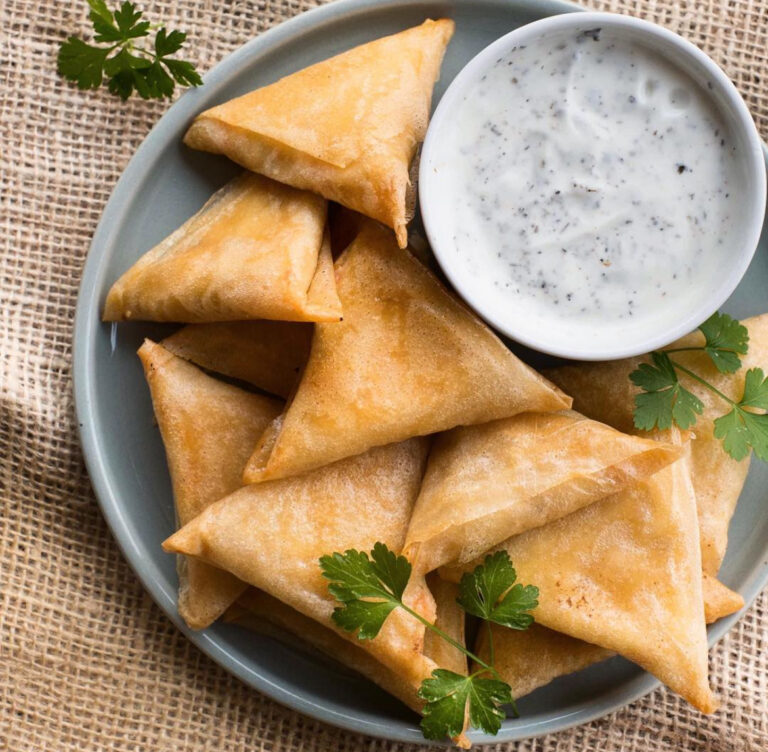 Beriouate Marocaine aux légumes et fromage