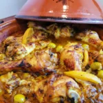 Tajine poulet olive