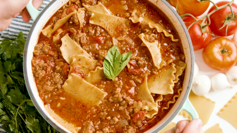 7 Raisons d’Adorer la Soupe Lasagne Réconfortante et Rapide