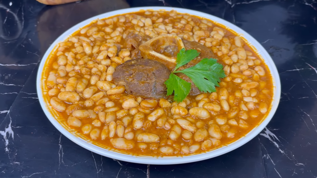 LOUBIA express haricots blancs en sauce recette simplifiée presentation